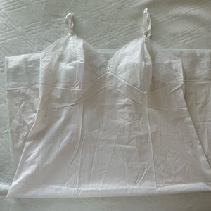 Vanity Fair silk lace slip dress size 40/large